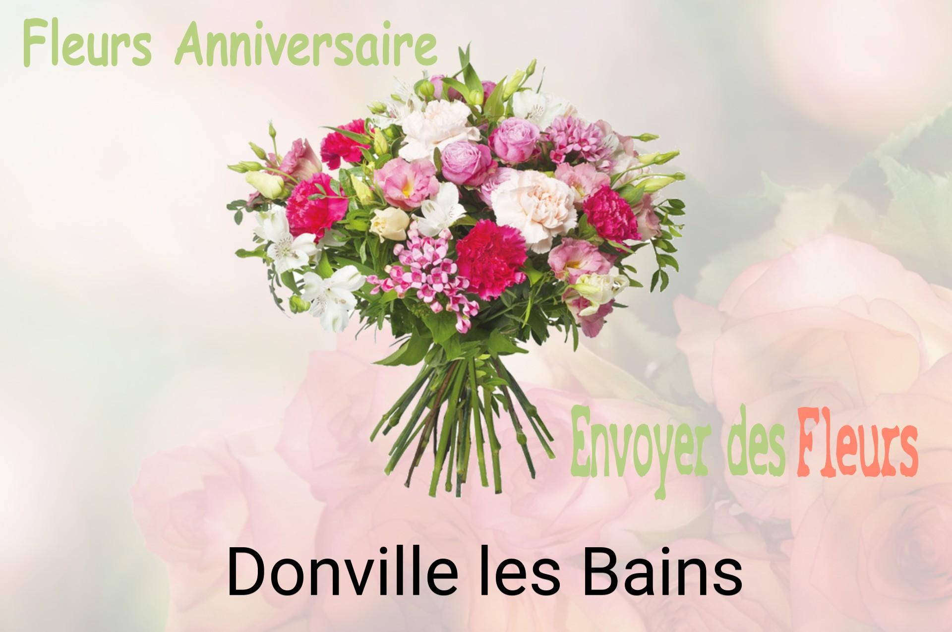 Bouquet de fleurs d’anniversaire livré à Donville-les-Bains