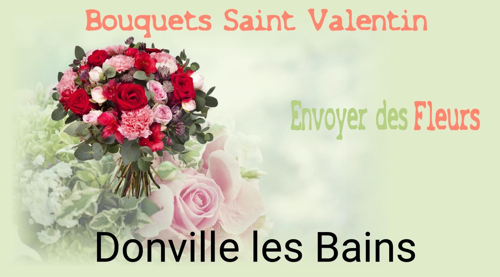 Roses de Saint-Valentin livrées à Donville-les-Bains
